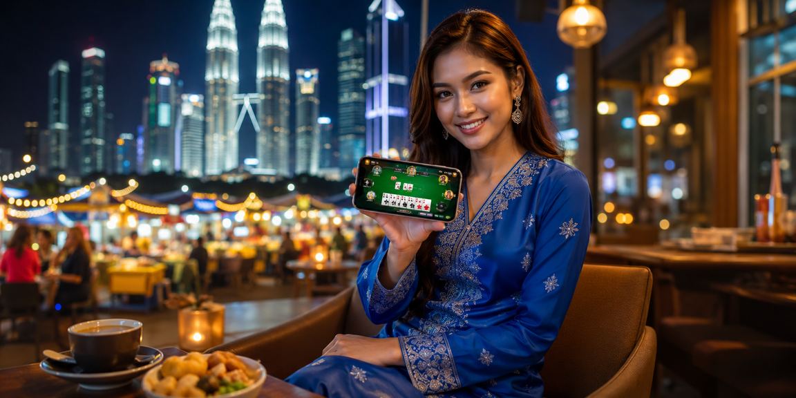 Pemain Teen Patti berbaju kurung di Kuala Lumpur menikmati bonus ahli baru 316i