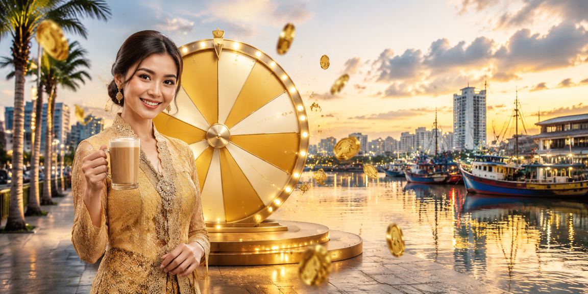 Wanita berbaju kebaya memenangi cabutan bertuah bonus di Kuantan bersama 316i